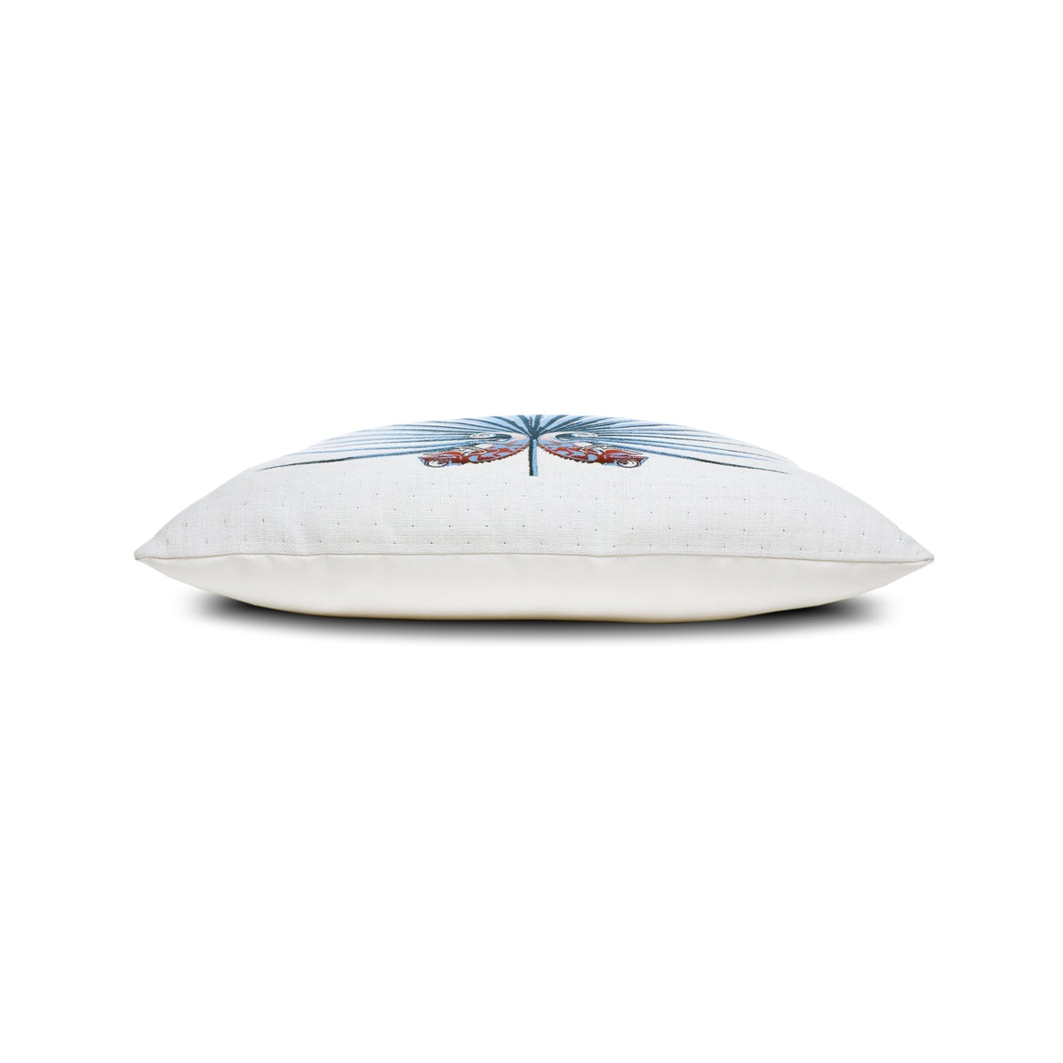 Elaine Smith Chameleon Capri 22x22 outdoor pillow, blue - view 7