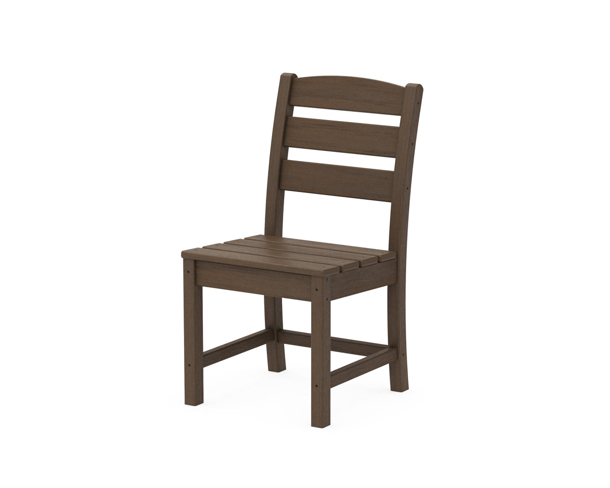 POLYWOOD Lakeside Dining Side Chair in Kona