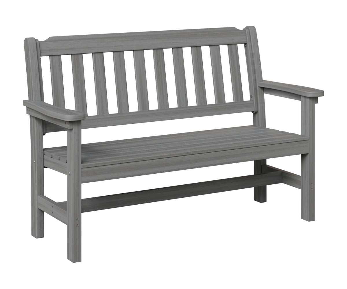 Berlin Gardens Garden Bench in Driftwood Gray