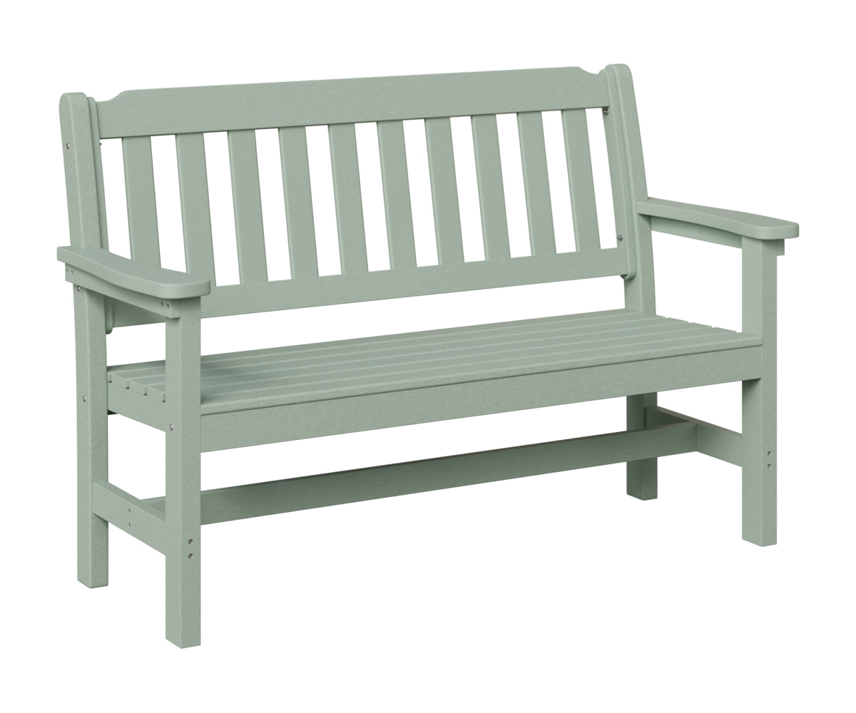 Berlin Gardens Garden Bench in Sea Foam