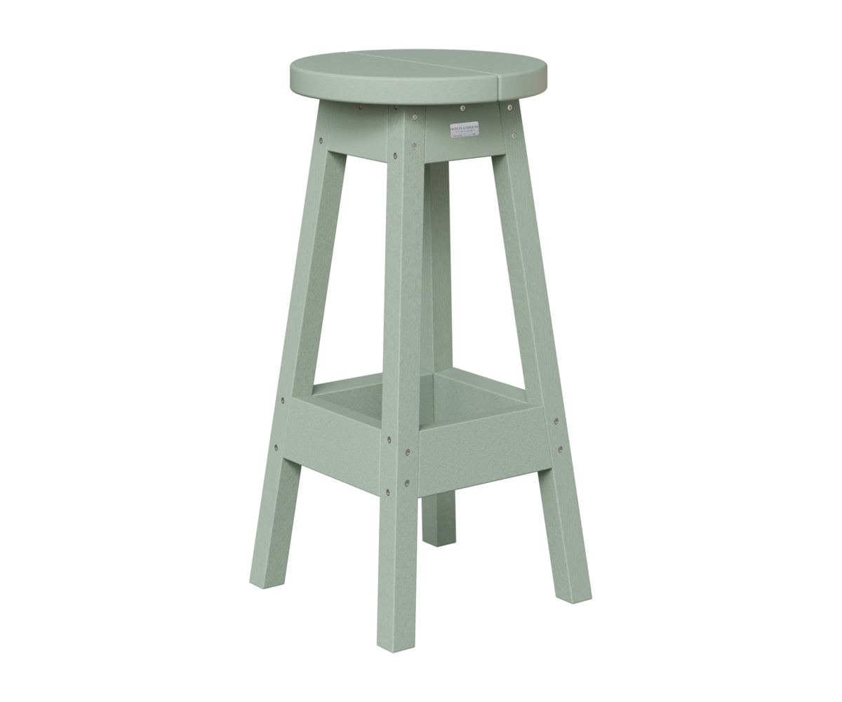 Berlin Gardens Outdoor Bar Stool in Sea Foam
