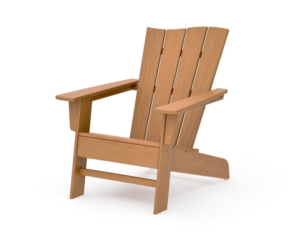 POLYWOOD The Wave Chair Right in Natural