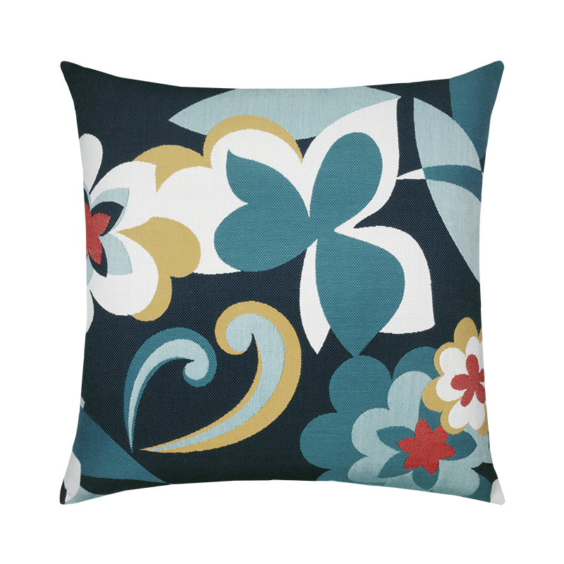 Elaine Smith Floral Impact 22"x22" Outdoor Pillow
