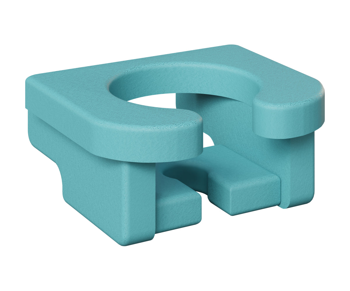 Berlin Gardens Cupholder in Aruba Blue