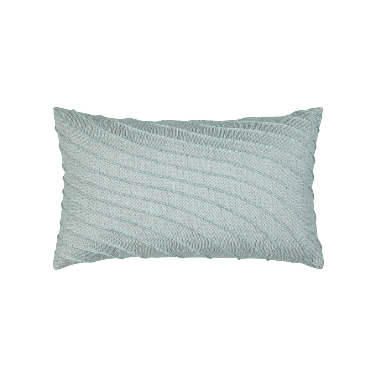 Elaine Smith Tidal Glacier Outdoor Pillow - front