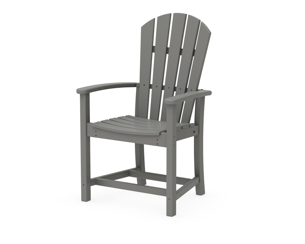 POLYWOOD Palm Coast Dining Chair in Slate Grey