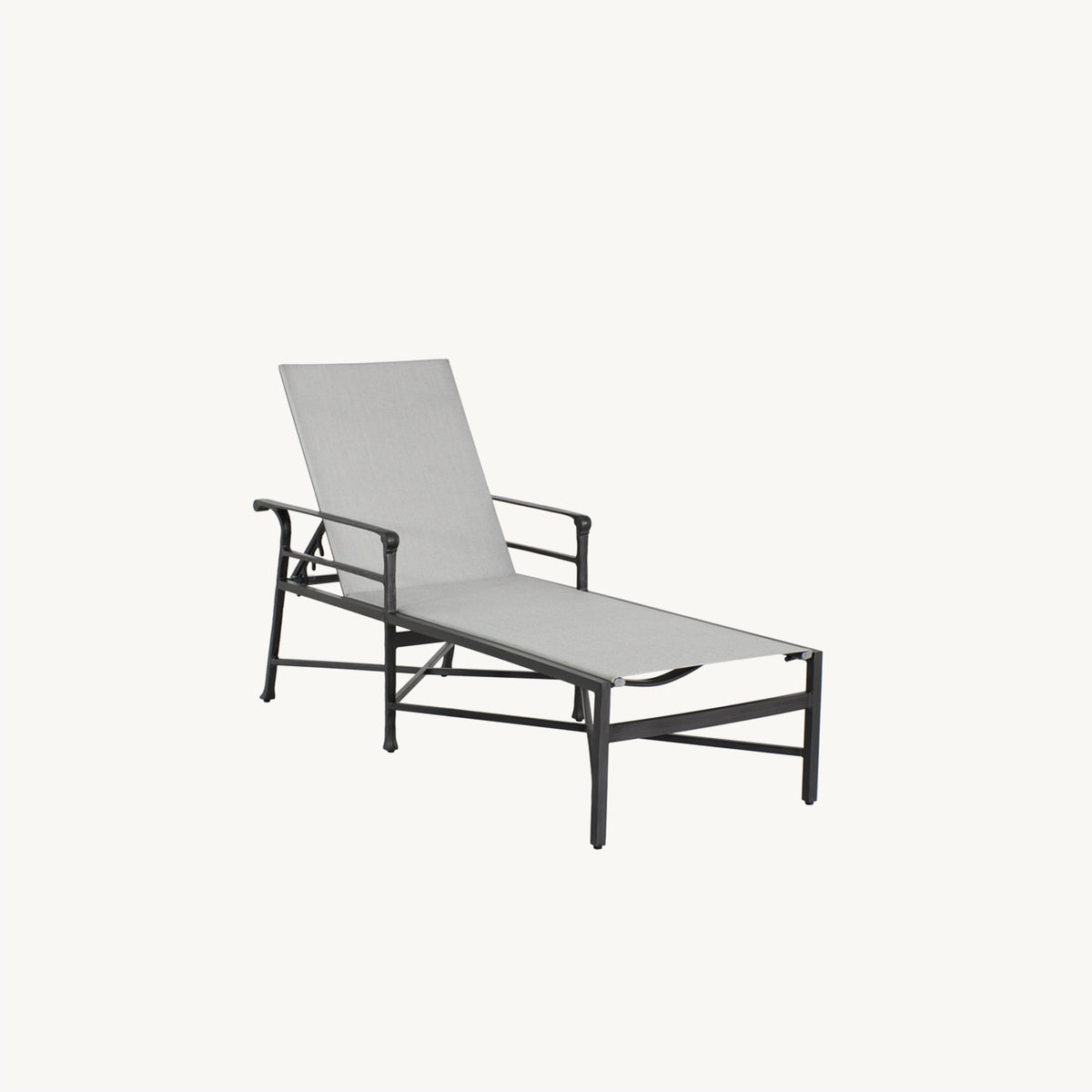 Castelle Marquis Sling Chaise Lounge with Optional Loose Pad, view 2