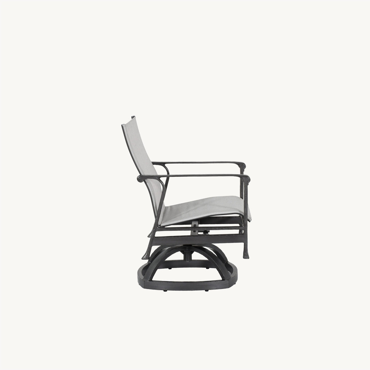 Castelle Marquis Sling Dining Swivel Rocker, view 5