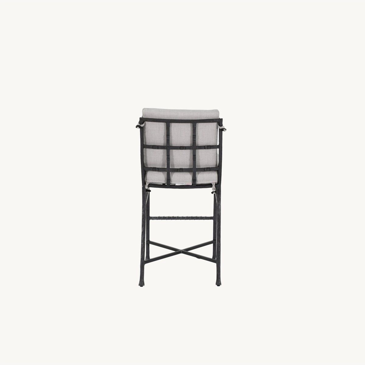 Castelle Marquis Cushioned Armless Bar Stool, view 5