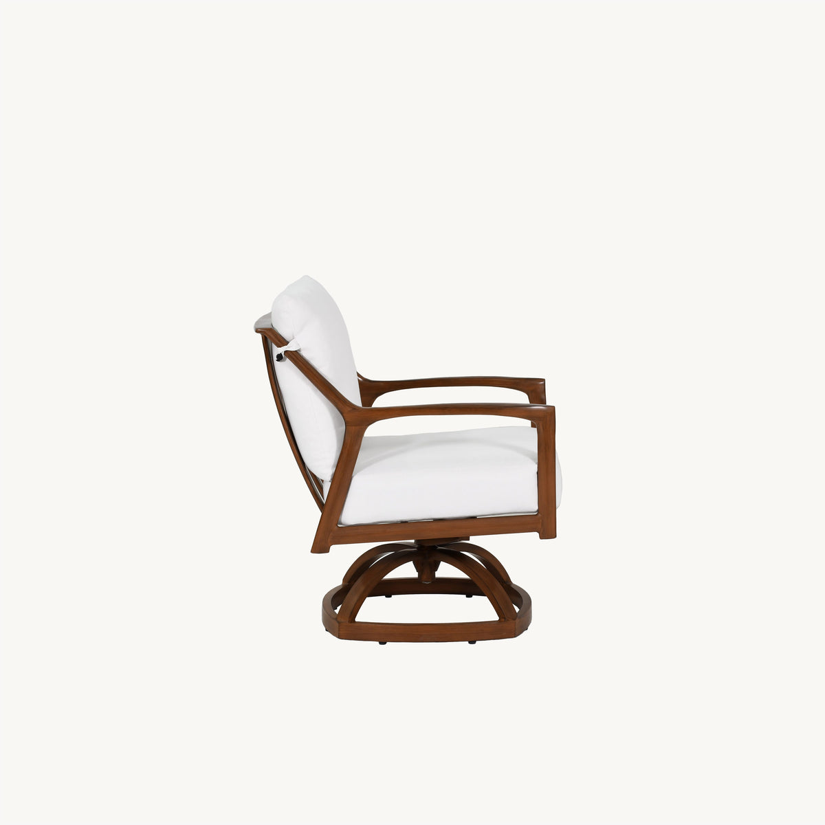 Castelle Berkeley Cushioned Dining Swivel Rocker, view 5
