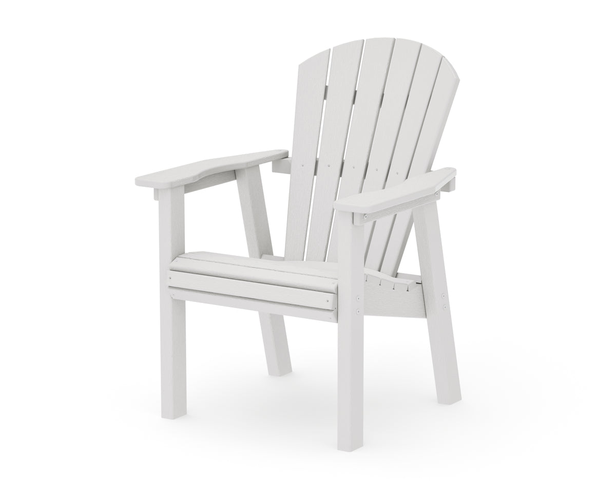 POLYWOOD Seashell Dining Chair in Vintage White