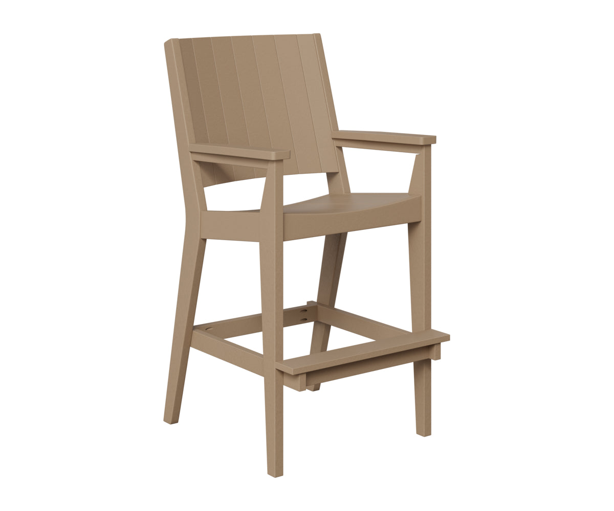 Berlin Gardens Mayhew Chat XT Chair in Weatherwood