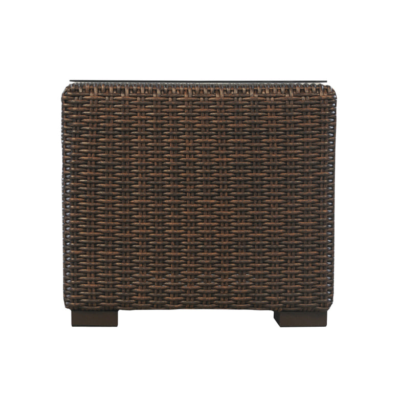 Lloyd Flanders Mesa 22" Square Cube End Table, lifestyle photo 3