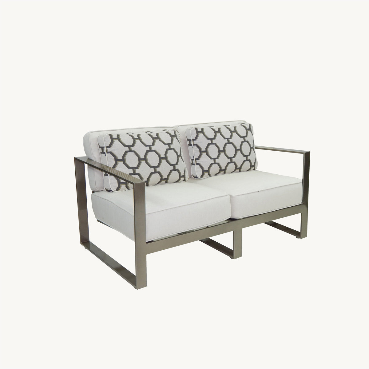 Castelle Park Place Cushioned Loveseat
