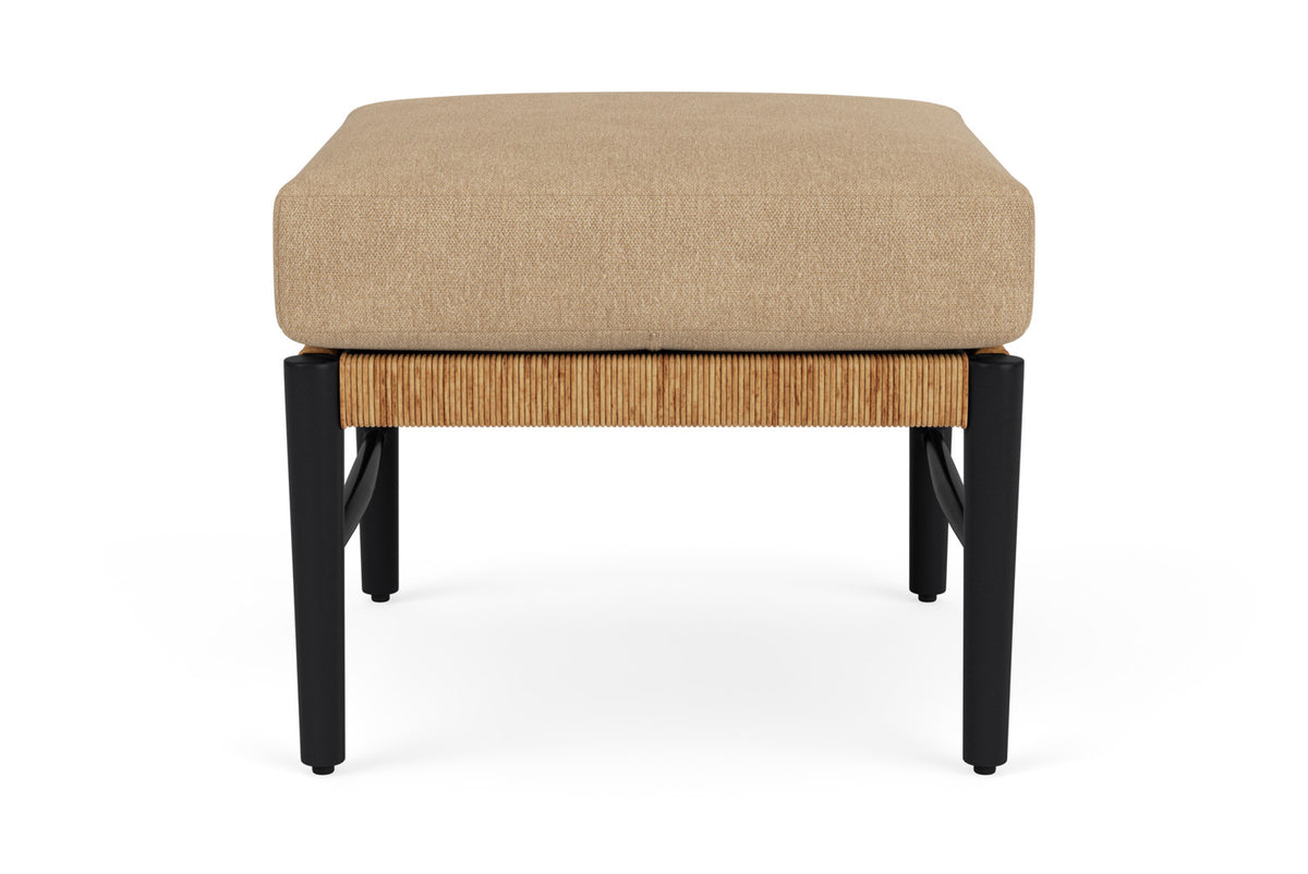 Lloyd Flanders Galloway Ottoman with Hayden Sand fabric, view 7