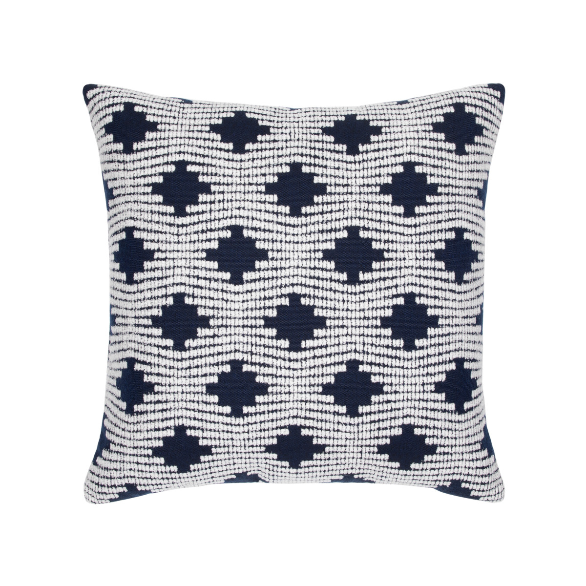 Pizzazz Indigo 20"x20" Outdoor Pillow