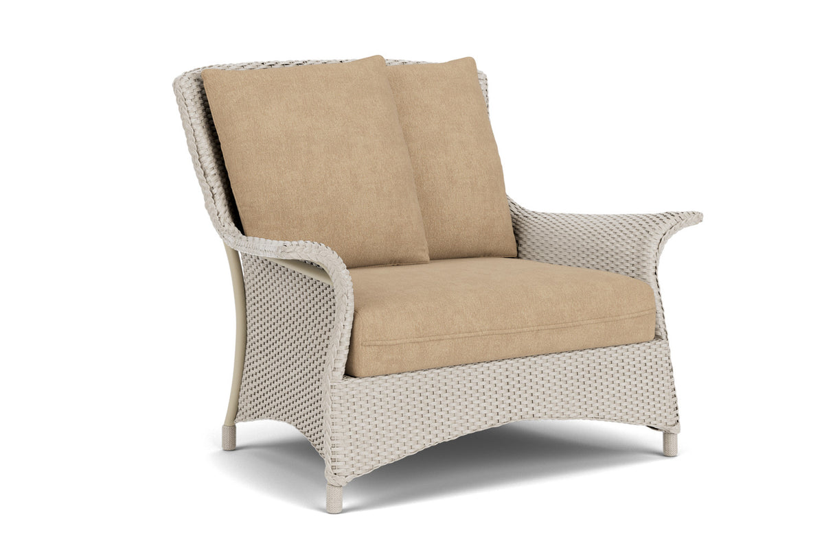 Lloyd Flanders Mandalay Chair and a Half in Linen with Hayden Sand fabric, view 2