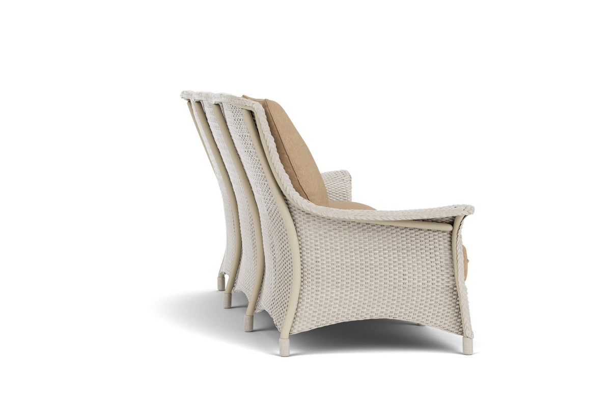 Lloyd Flanders Mandalay Living Room Set in Linen with Hayden Sand fabric, view 5
