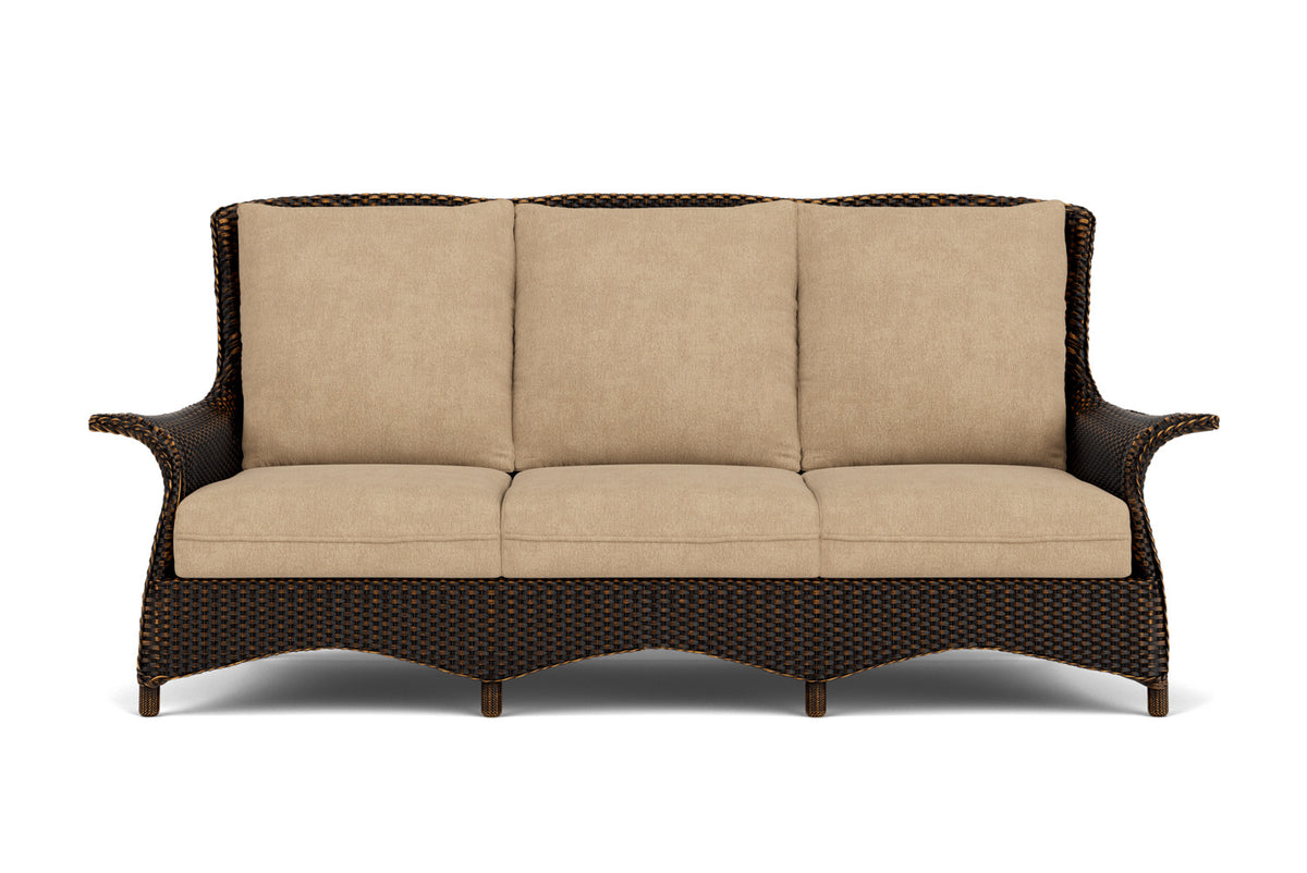 Lloyd Flanders Mandalay Living Room Set in Mink with Hayden Sand fabric