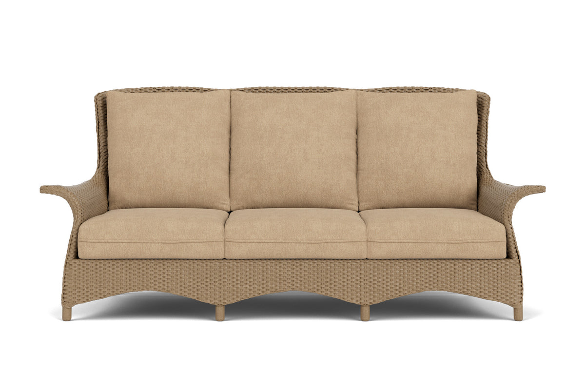 Lloyd Flanders Mandalay Living Room Set in Fawn with Hayden Sand fabric