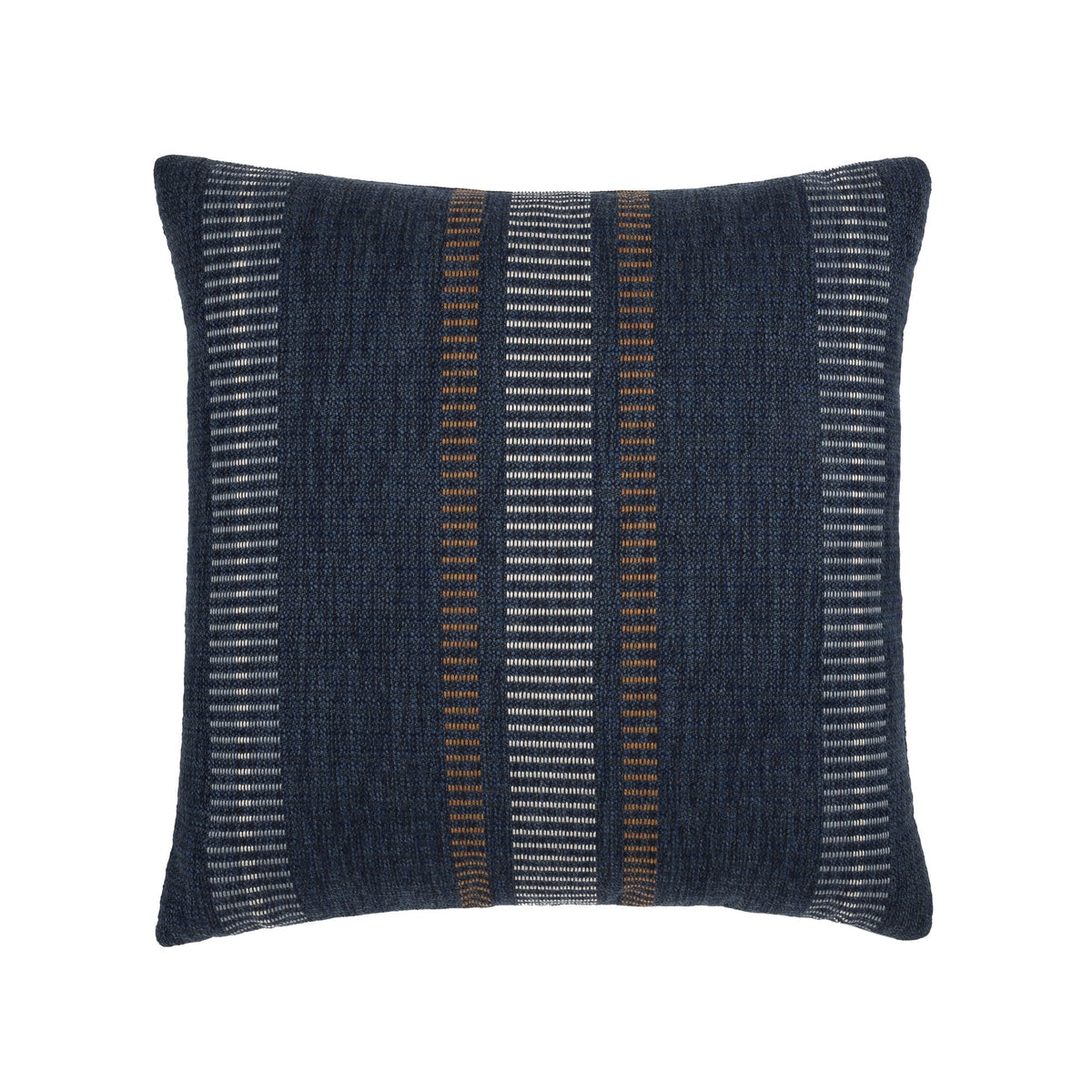 Elaine Smith Journey Indigo outdoor pillow, navy - view 2