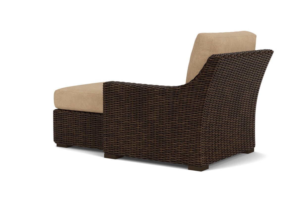 Lloyd Flanders Mesa Left Arm Chaise with Hayden Sand fabric, view 8