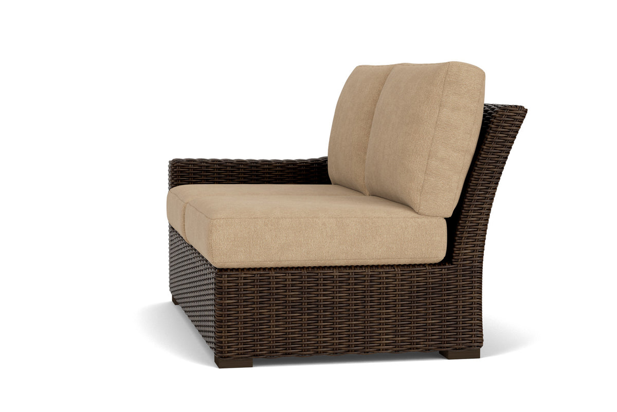 Lloyd Flanders Mesa Right Arm Loveseat with Hayden Sand fabric, view 9
