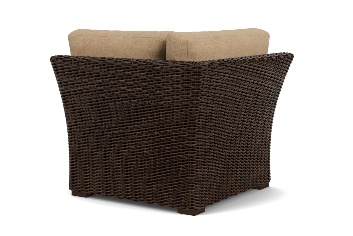 Lloyd Flanders Mesa Corner Sectional with Hayden Sand fabric, view 8