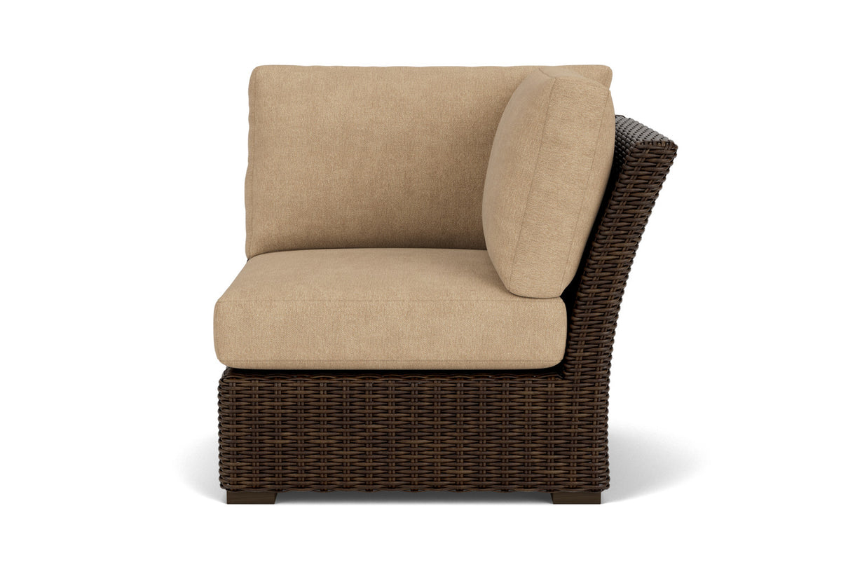 Lloyd Flanders Mesa Corner Sectional with Hayden Sand fabric