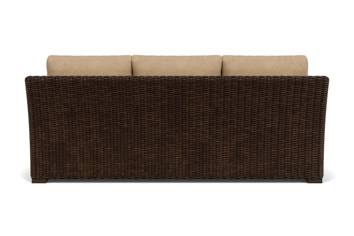 Lloyd Flanders Mesa Sofa with Hayden Sand fabric, view 7