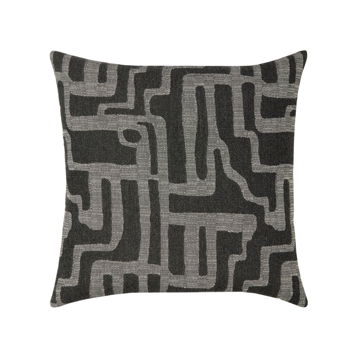 Elaine Smith Noble Charcoal Outdoor Pillow