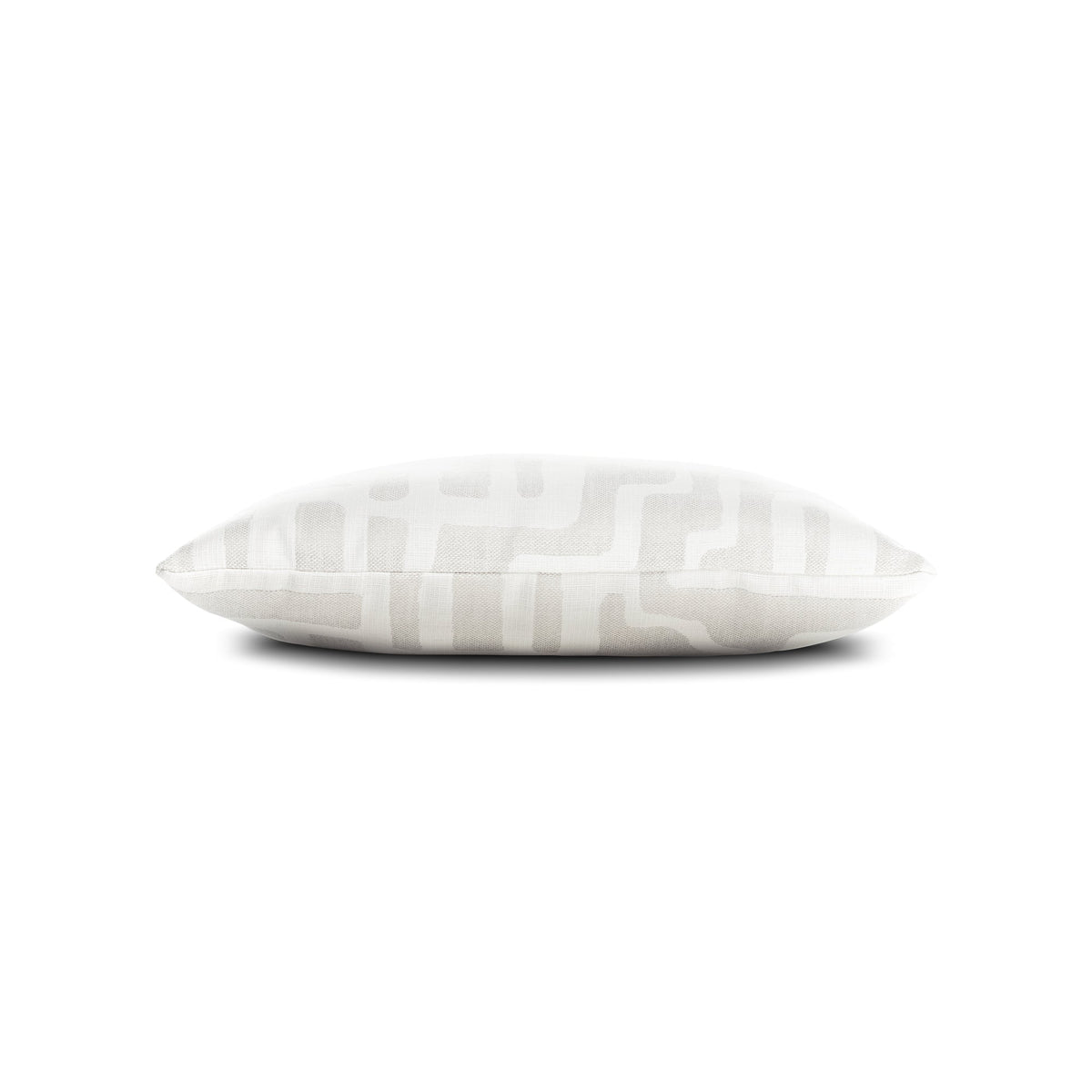 Elaine Smith Noble Alabaster outdoor pillow, ivory and white - view 9