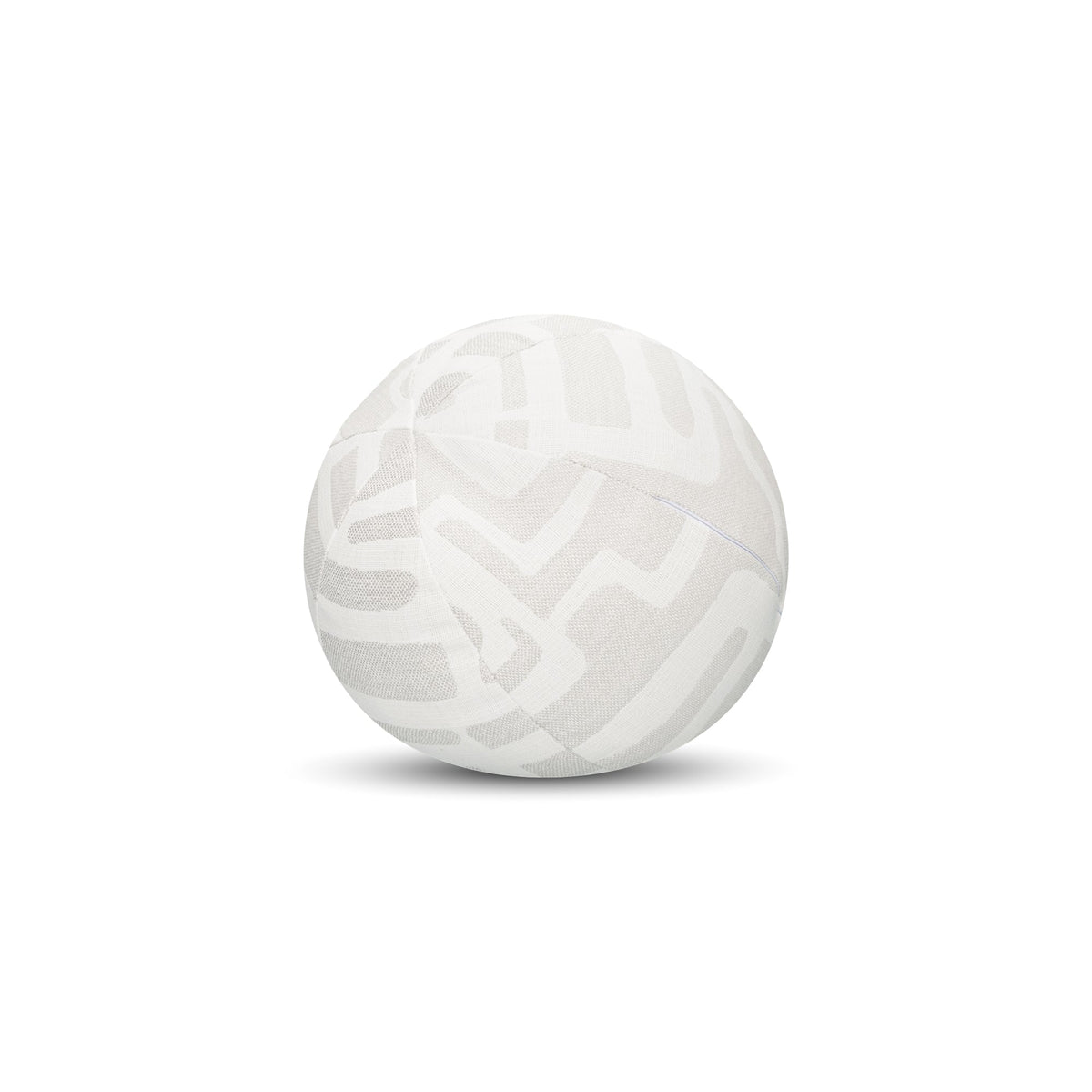Elaine Smith Noble Alabaster outdoor pillow, ivory and white - view 3