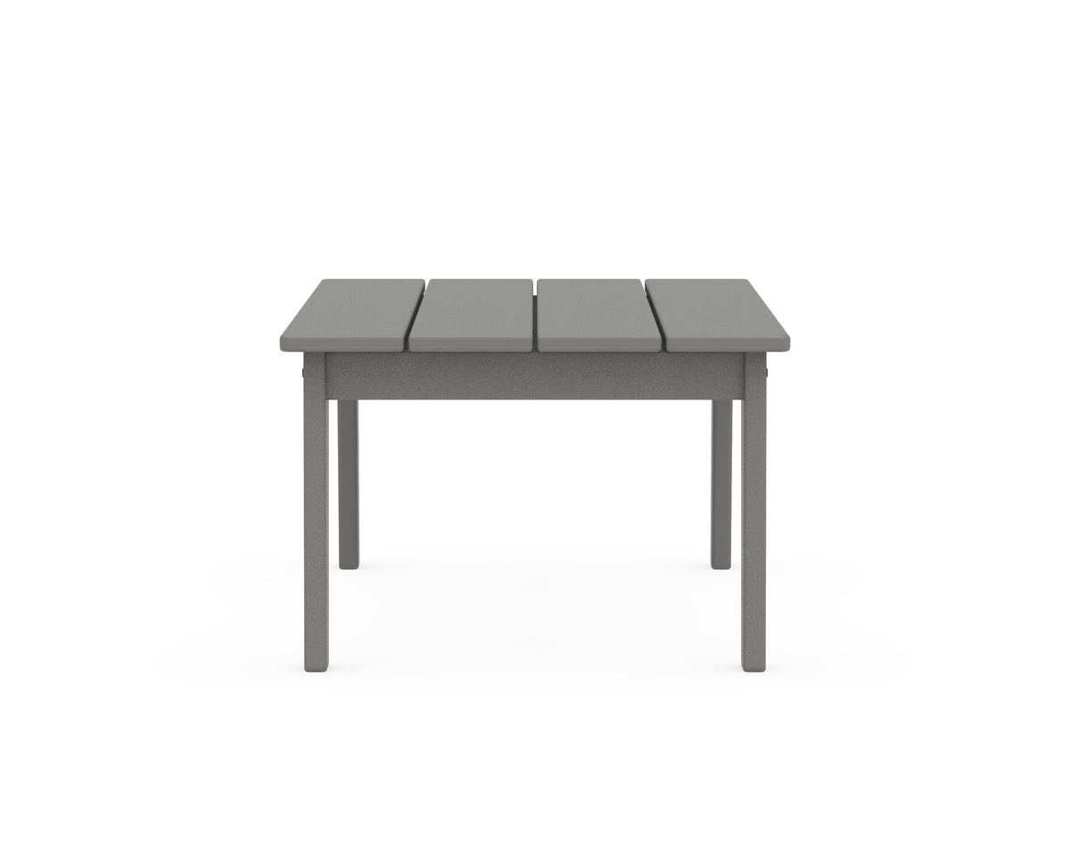 Alternate view of the POLYWOOD Lakeside Coffee Table in Slate Grey