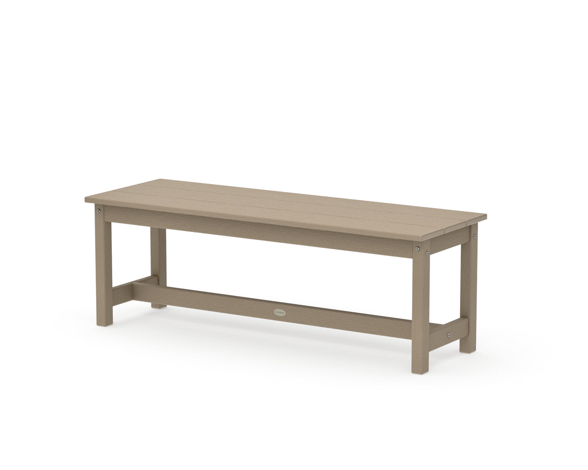 POLYWOOD 48" Planter Bench in Vintage Sahara