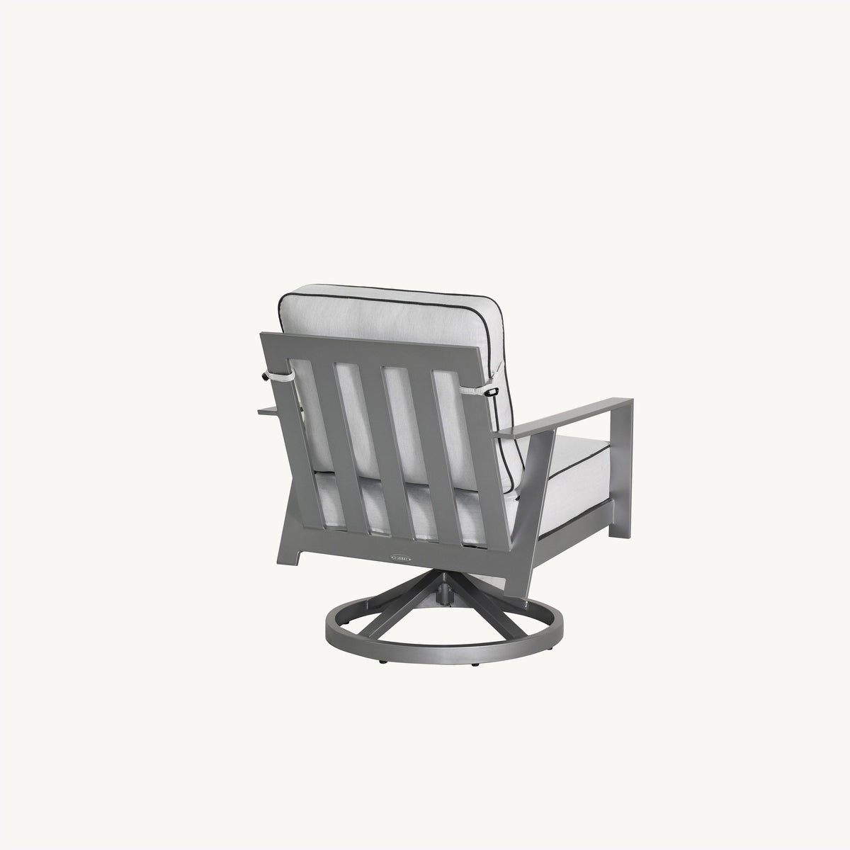 Castelle Trento Cushioned Lounge Swivel Rocker, view 3