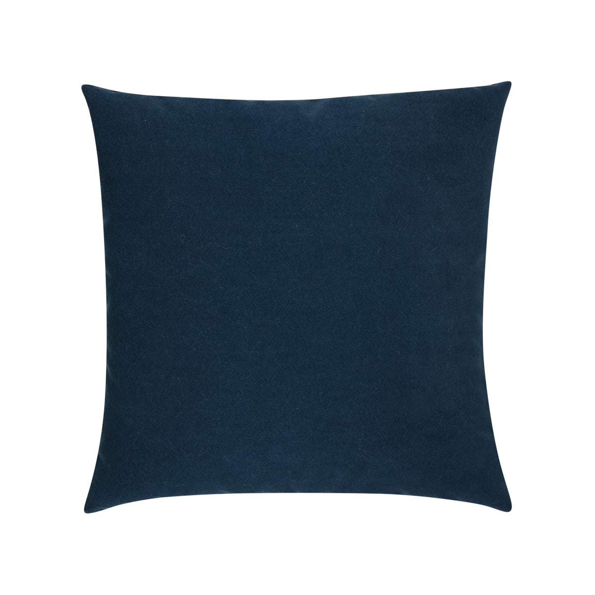 Elaine Smith Lush Velvet Midnight outdoor pillow, navy - view 2