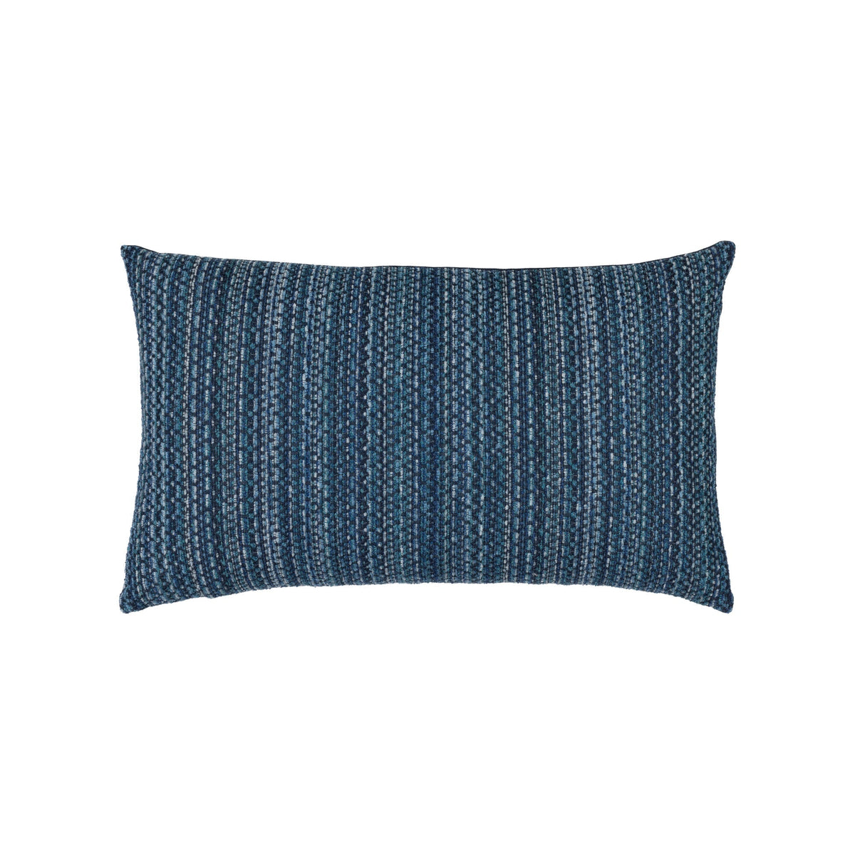 Elaine Smith Kaleidoscope Midnight outdoor pillow, navy