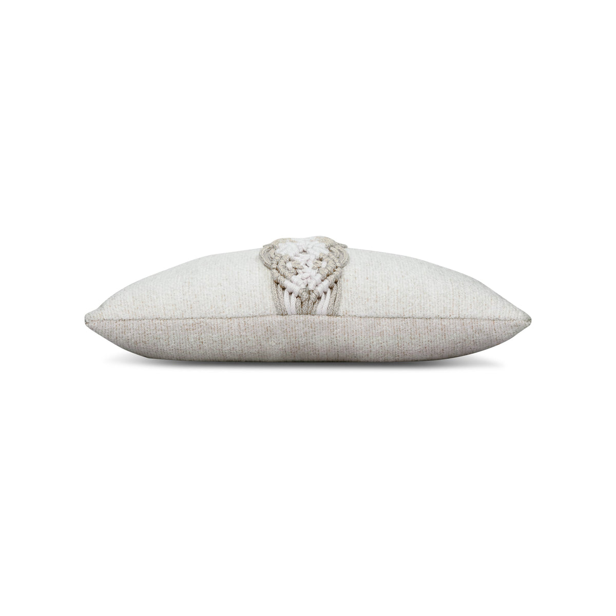 Elaine Smith Distinct Oyster outdoor pillow, beige - view 7