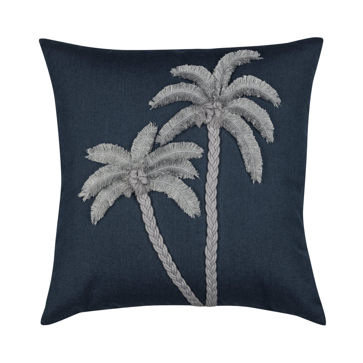 Elaine Smith Escape Gray Outdoor Pillow - front