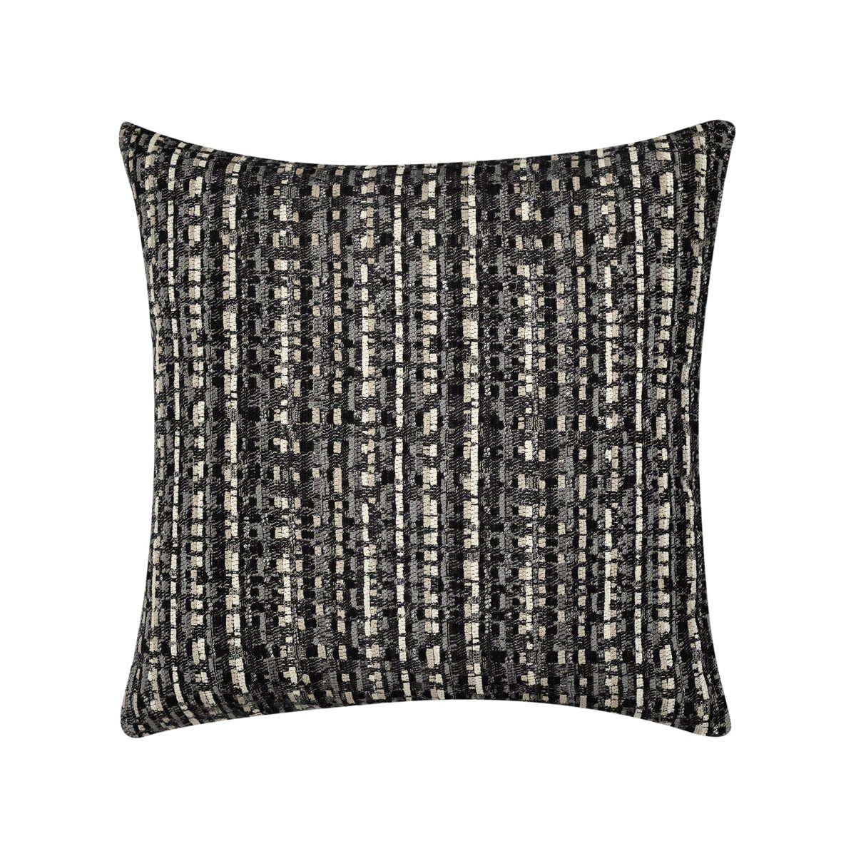 Elaine Smith Channel Noir outdoor pillow, black - view 2