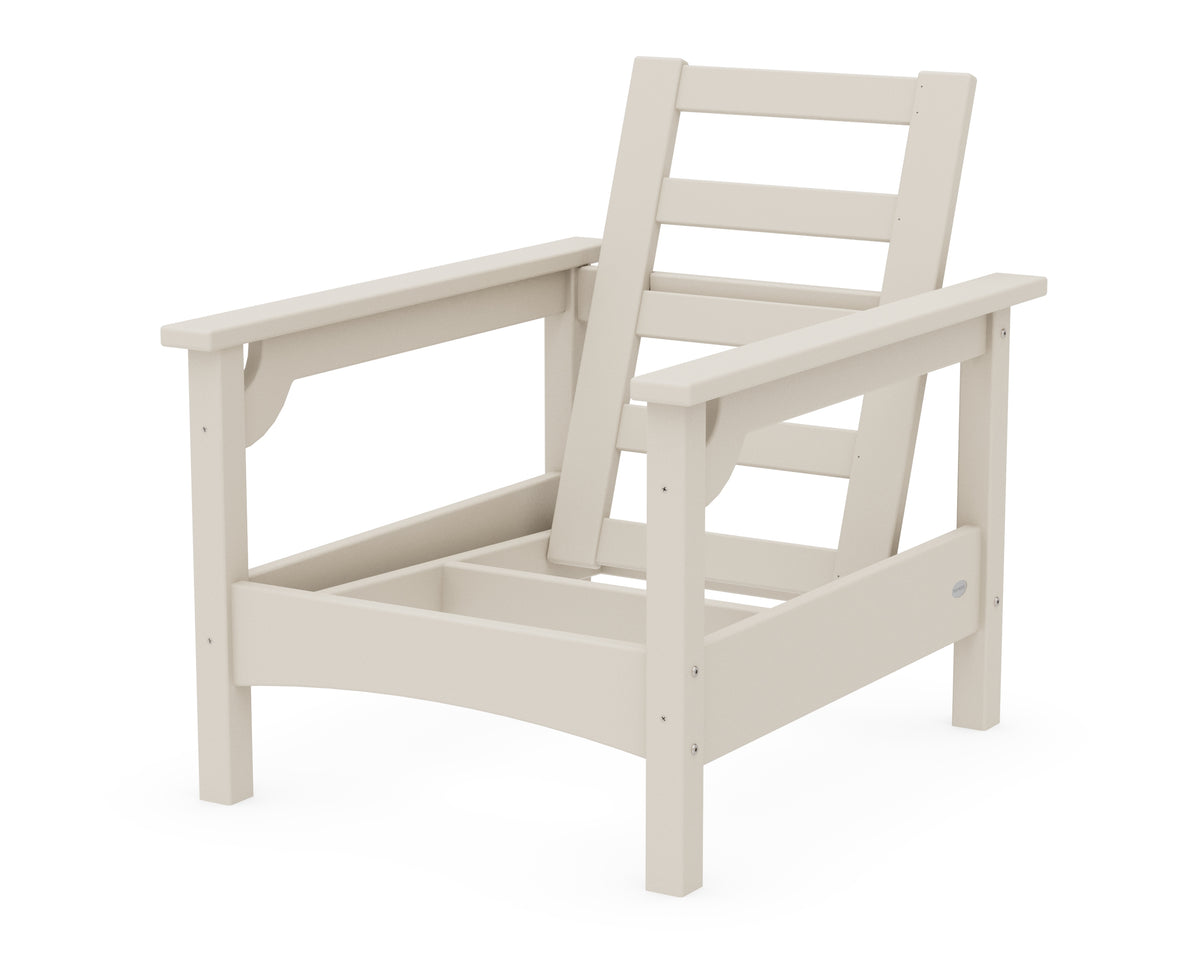 POLYWOOD Club Chair Frame in Sand