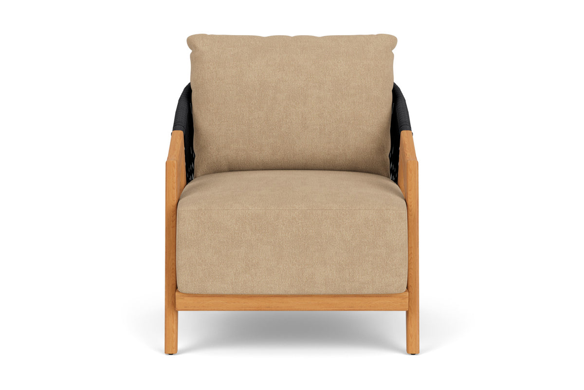 Lloyd Flanders Alpine Lounge Chair with Hayden Sand fabric