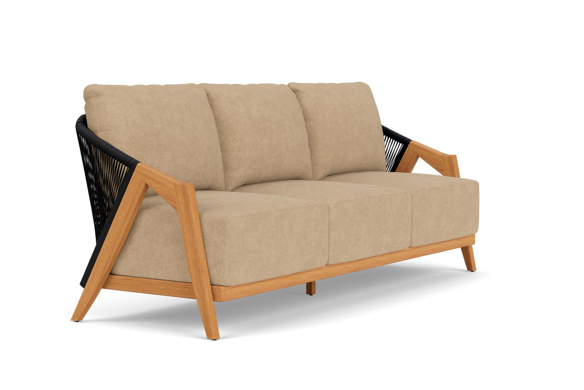 Lloyd Flanders Alpine Sofa with Hayden Sand fabric, view 3