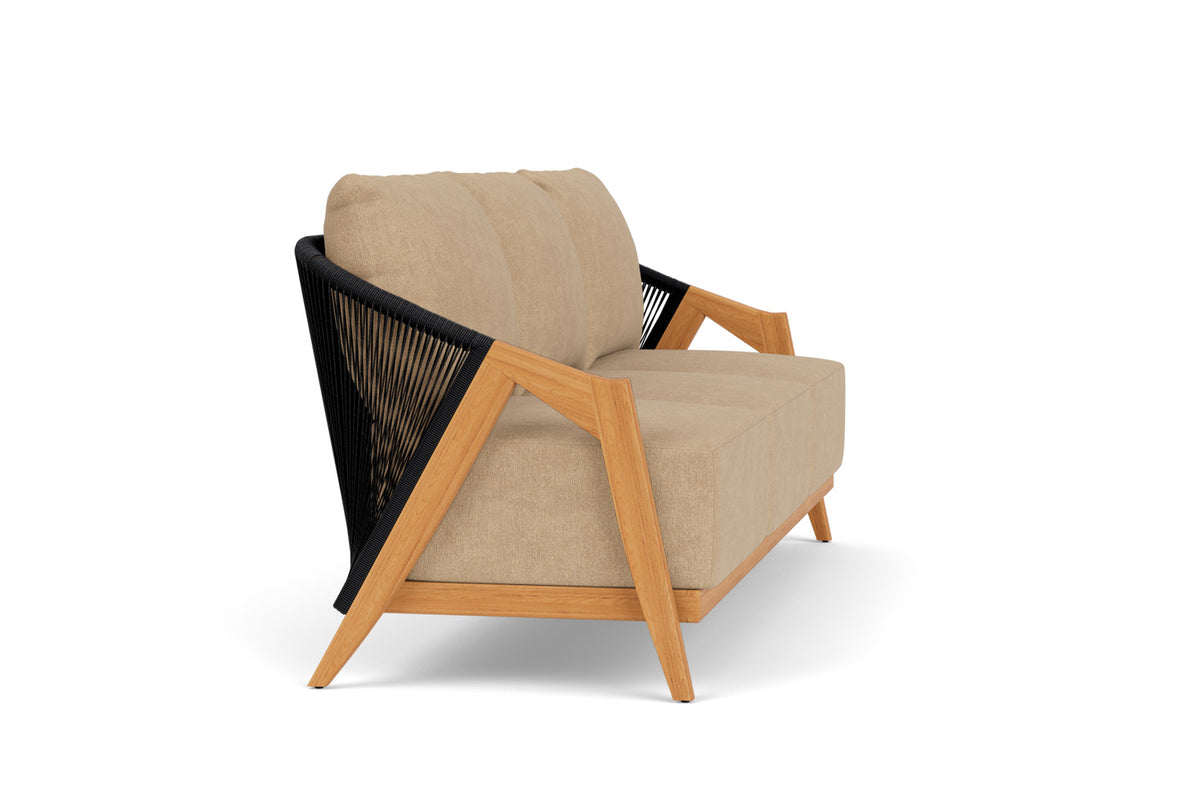 Lloyd Flanders Alpine Sofa with Hayden Sand fabric, view 4