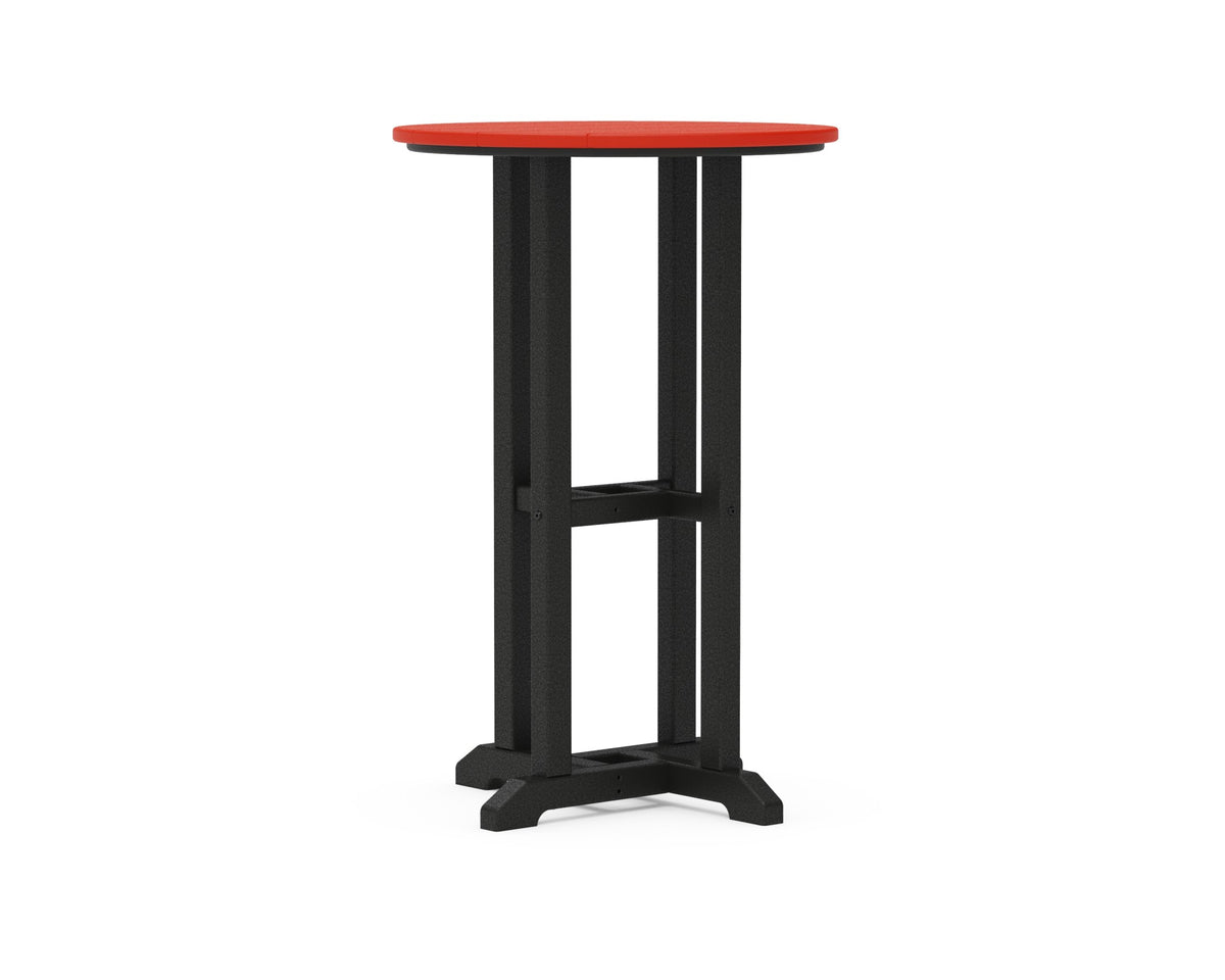 POLYWOOD Contempo 24" Round Counter Table angle view