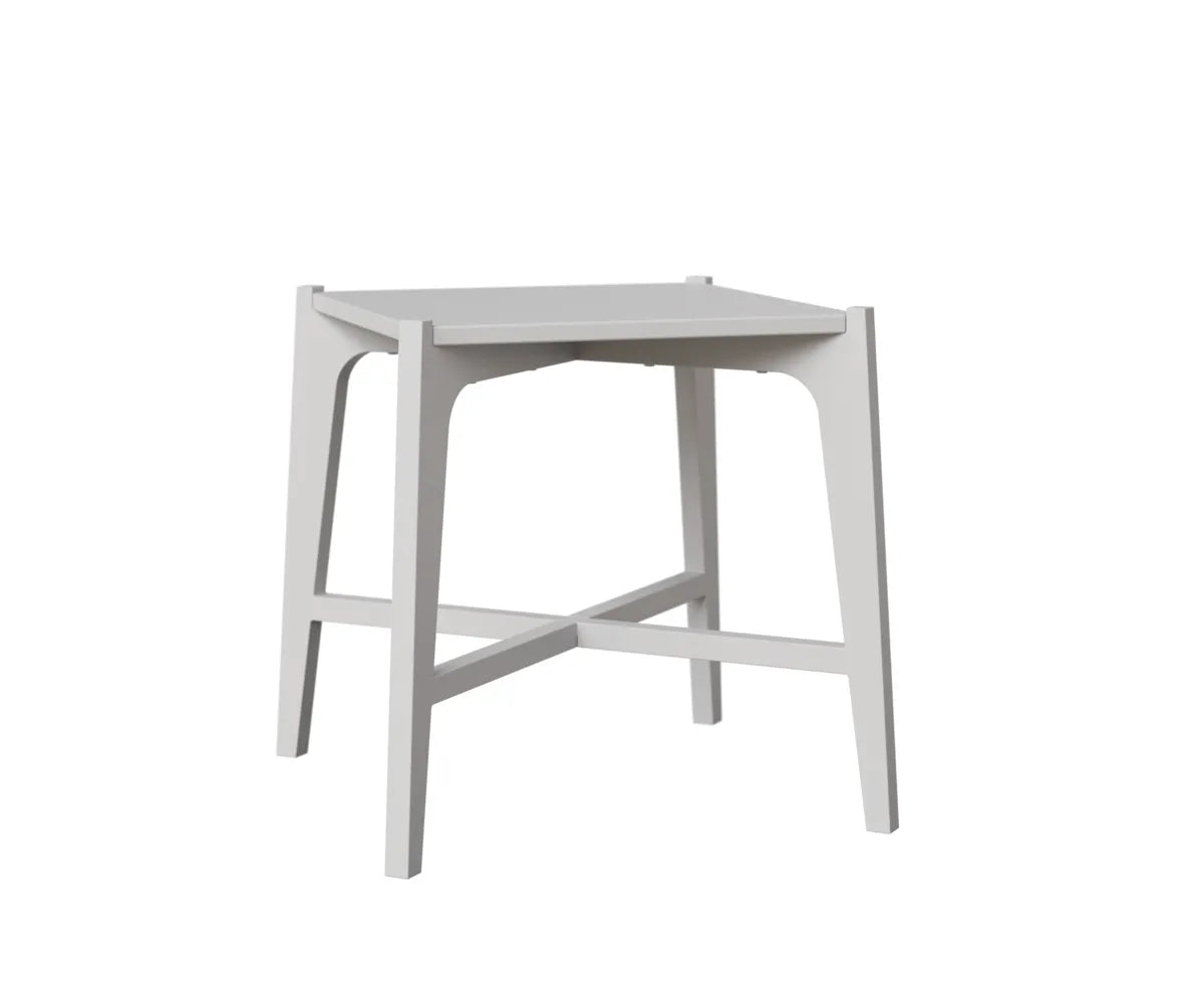 Berlin Gardens MGP Square Side Table in White