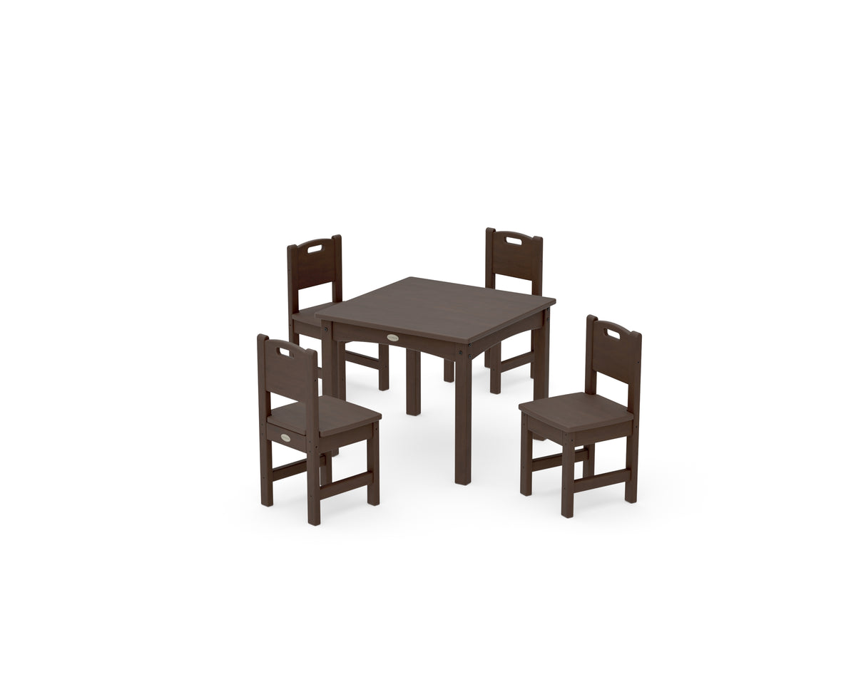POLYWOOD Toddler 5-Piece Dining Set in Kona