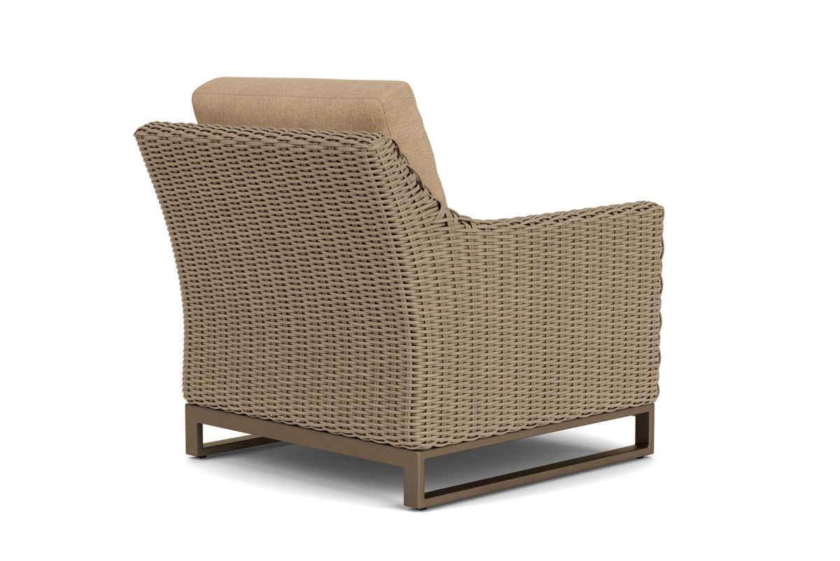 Lloyd Flanders Milan Lounge Chair with Hayden Sand fabric, view 6