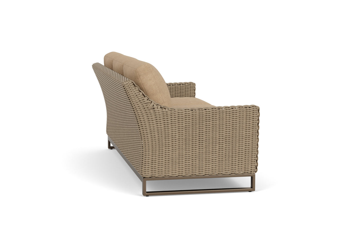 Lloyd Flanders Milan Living Room Set with Hayden Sand fabric, view 5
